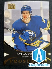20-21 UD NHL Metal Universe Sky Box Premium Prospects PP-41 Dylan Cozens